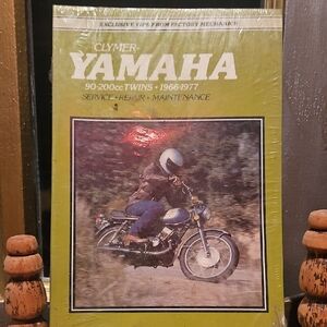 Clymer Yamaha Motorcycle Service Manual - 90-200 cc Twins  1966-1977 NIB